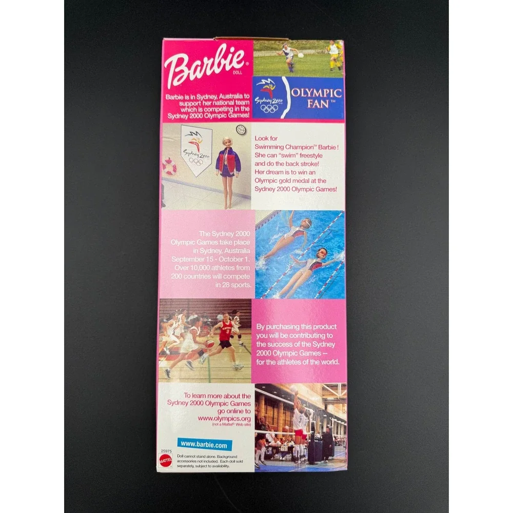 Barbie Olympic Fan Australia‎ Doll Sydney 2000 Mattel 25975